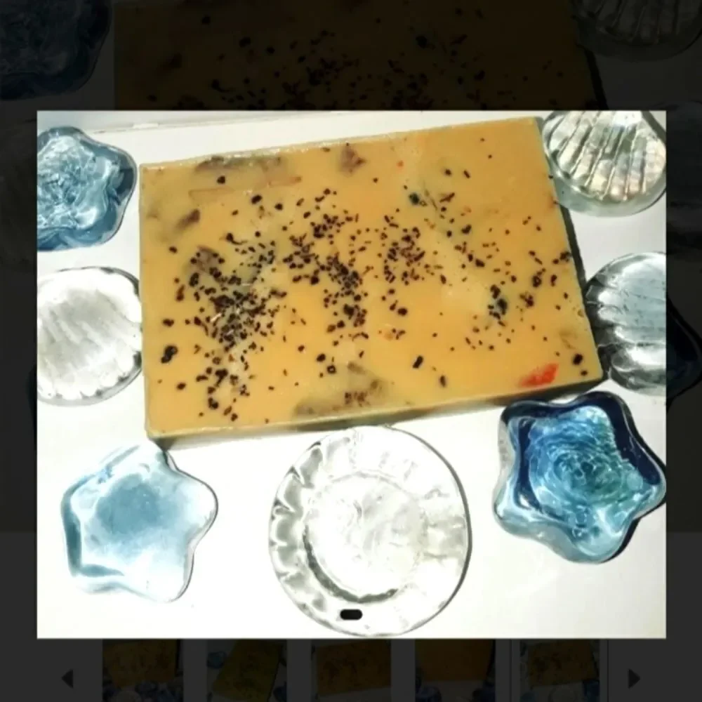 HAND CRAFT𝅺CITRUS TEA LEAVES SOAP BAR